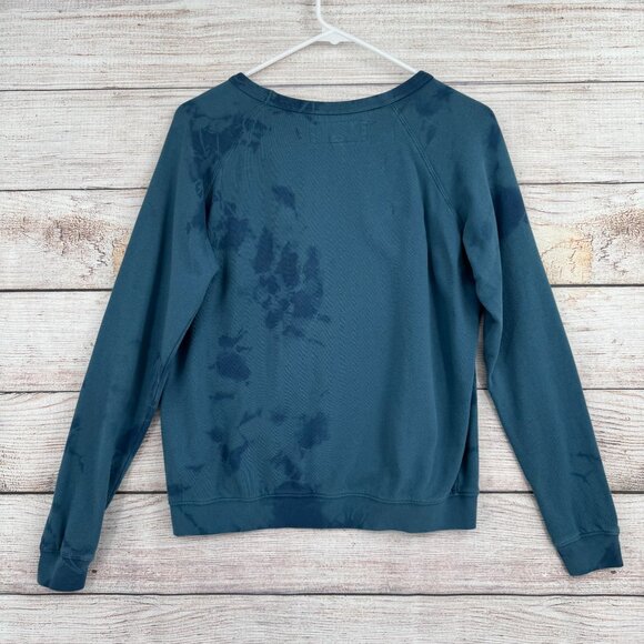 Mollusk‎ Surf Tie Dye Crew Neck Sweatshirt Women's Size XS Blue - Picture 2 of 8